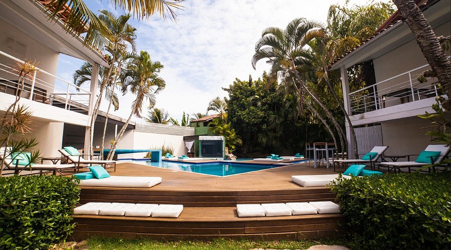 Piscina com vista panorâmica